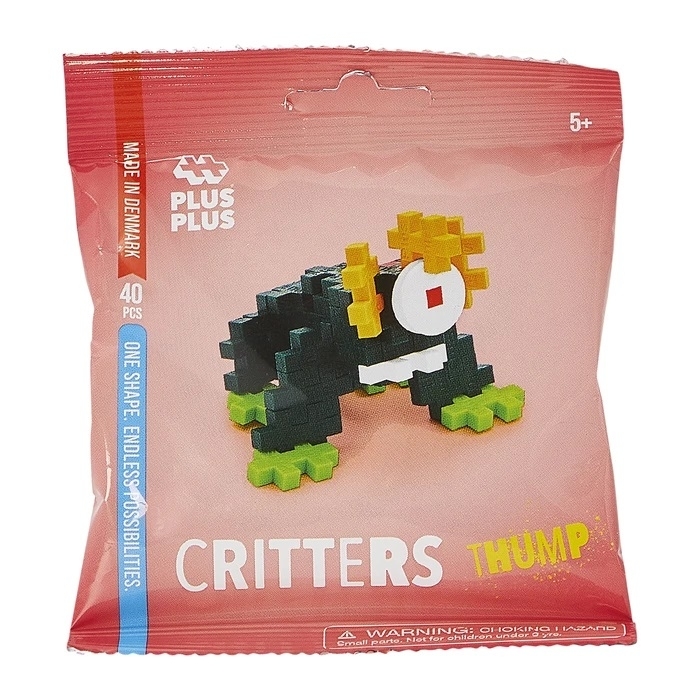 PLUS PLUS Mini-Bausteine Monster Kreaturen (verschiedene Designs, 1 Set)