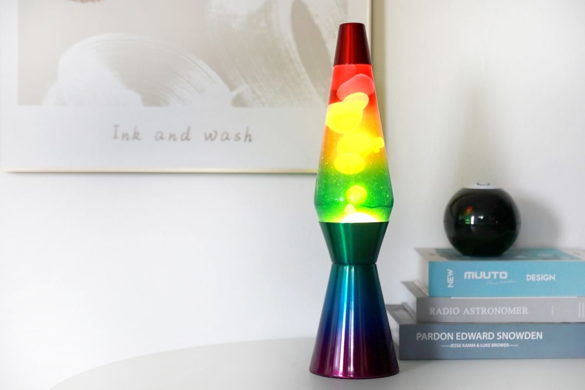 iTotal - Lavalampe Spaceship Rainbow