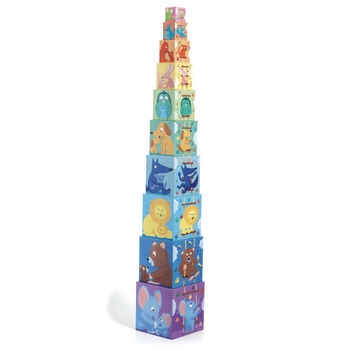 Stapelturm Regenbogen - DJECO