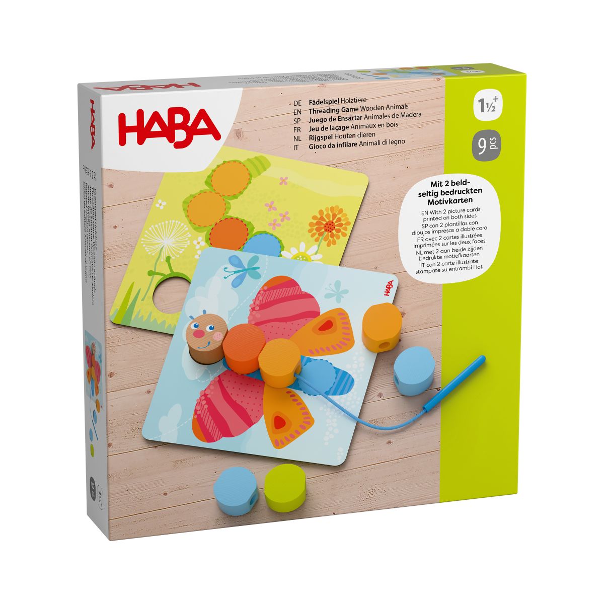 HABA Fädelspiel Holztiere