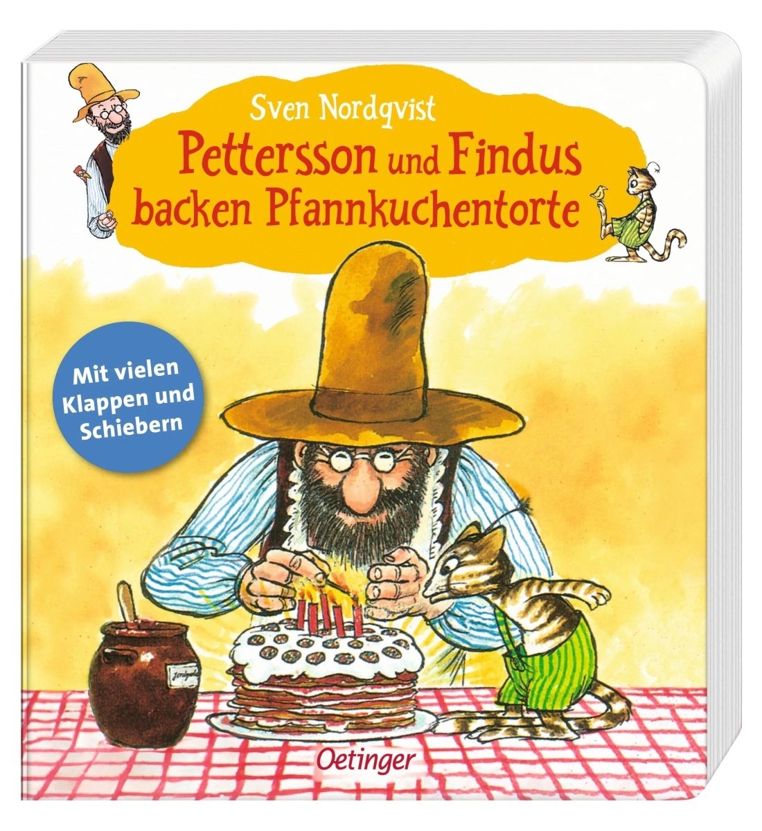 Pettersson und Findus backen eine Pfannkuchentorte 2+