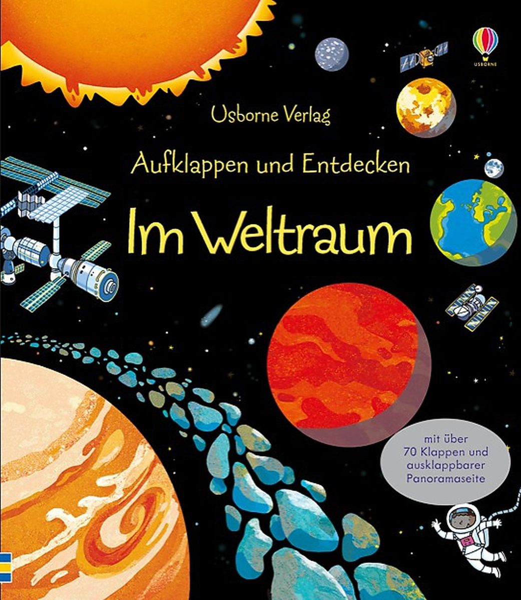 Aufklappen und Entdecken - Im Weltraum 5+