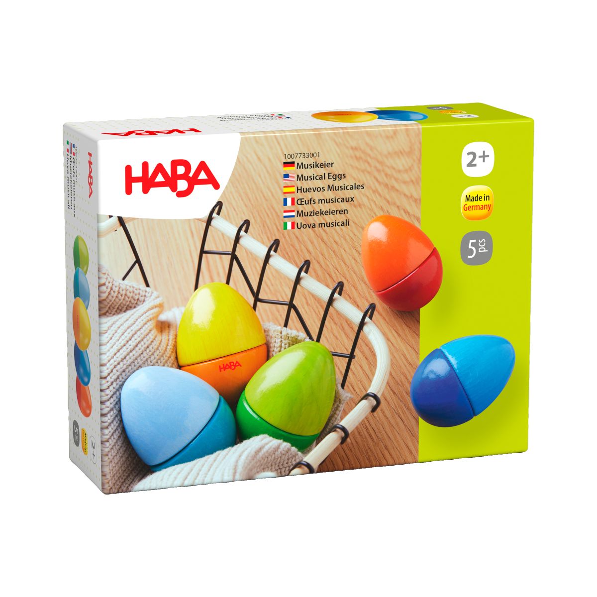 HABA Musikeier - 5 Stück