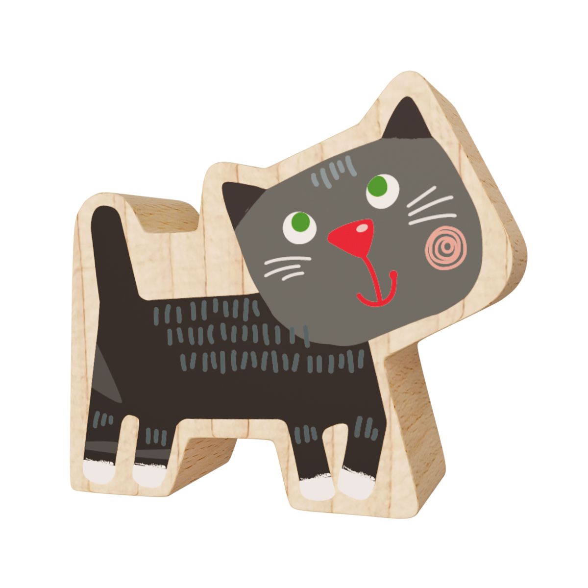 Kater Karl, schwarz - HABA Meine erste Bausteinwelt