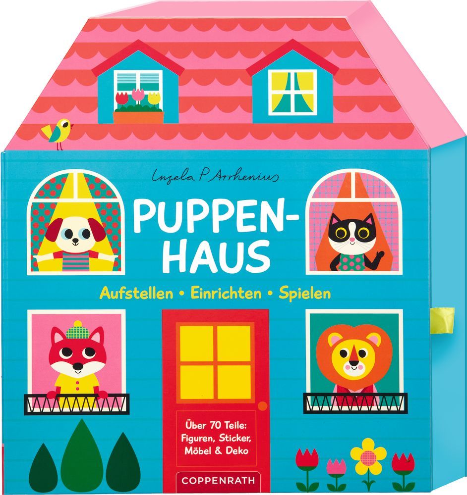 Puppenhaus - Aufstellen, Einrichten, Spielen