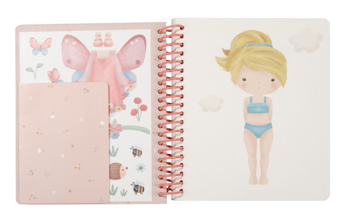 Stickerbuch Dress Me Up - Rosa & Friends - Little Dutch
