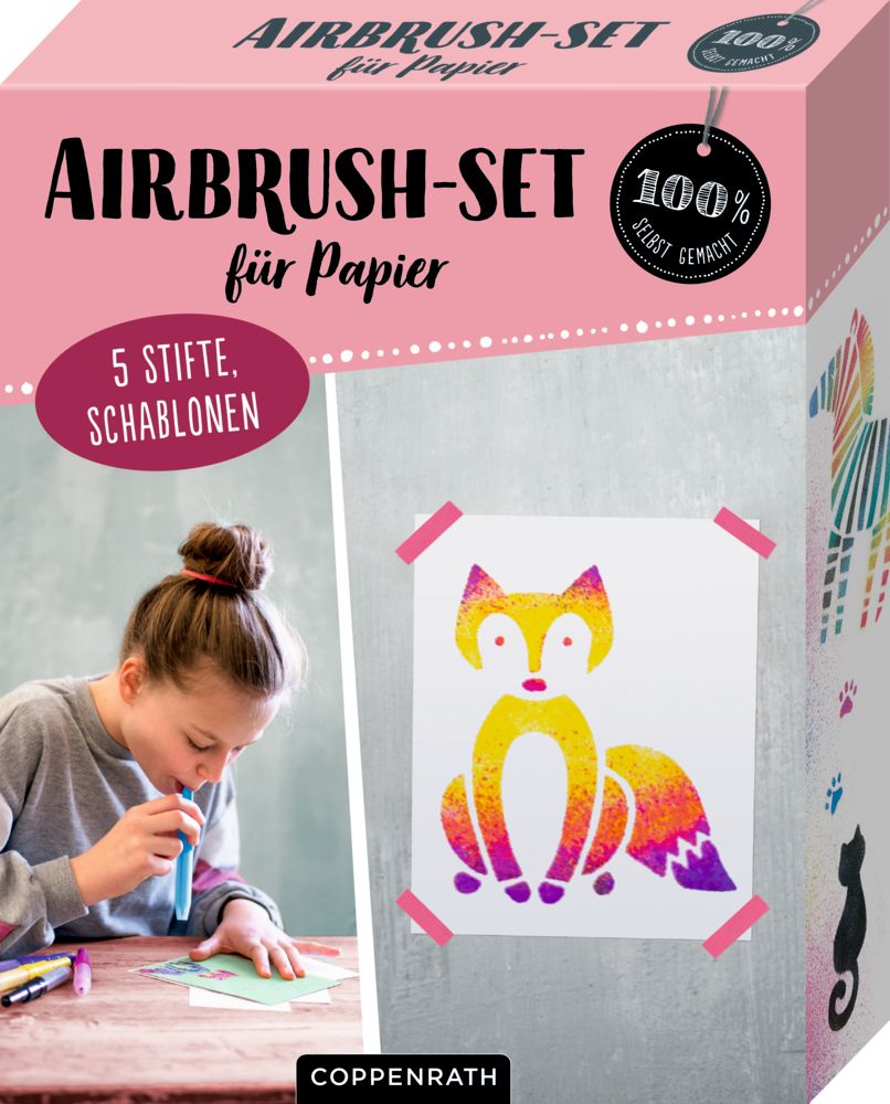 Airbrush-Set für Papier (100% selbst gemacht)