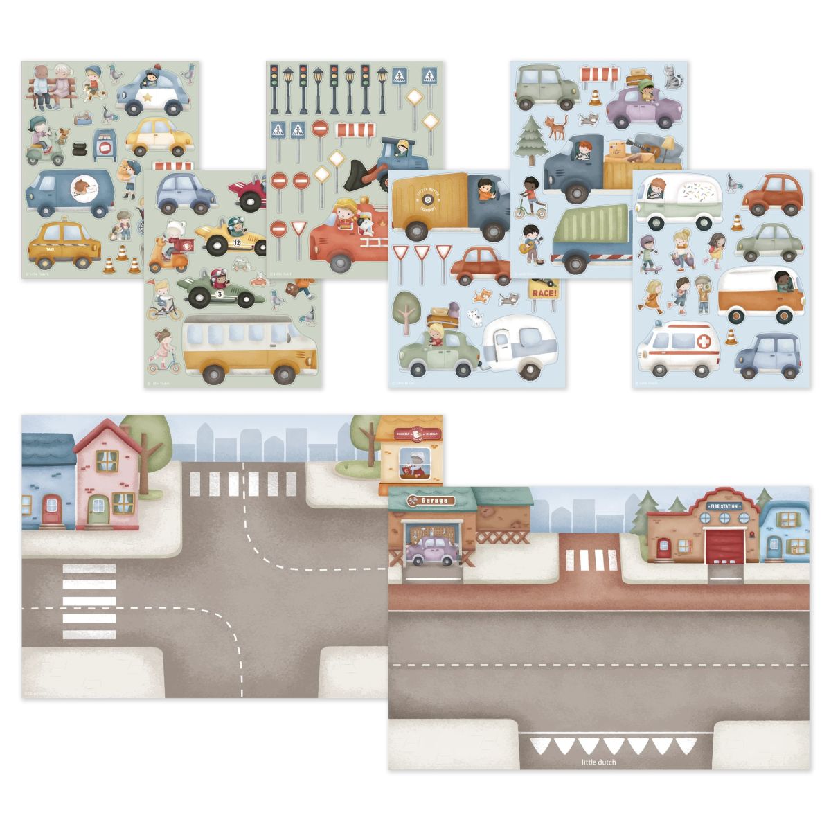 Sticker Set Jim & Friends Sticker Story - Little Dutch
