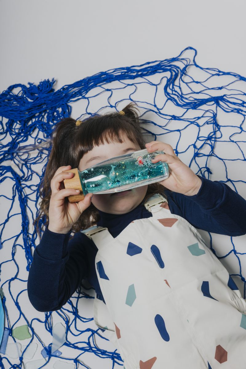 Sensorikflasche "Move" Whale Calm - Petit Boum
