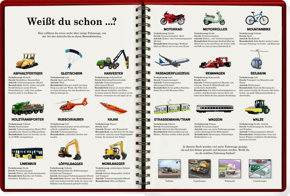 WimmelSuchBuch: Fahrzeuge, Geräte & Maschinen (BuchBONUS)