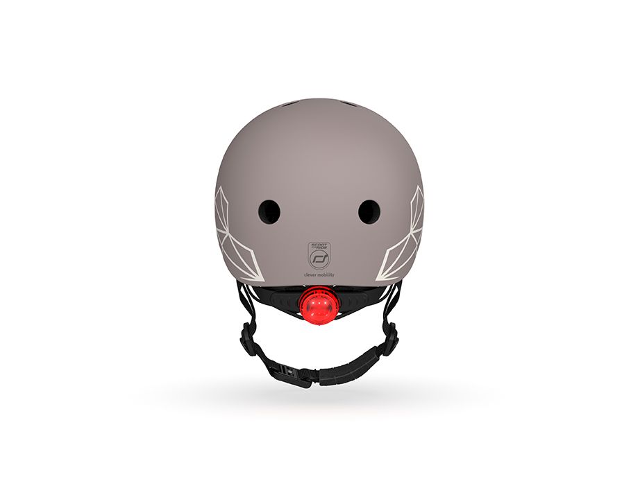 Babyhelm XXS-S Graphics brown lines (45-51cm) - Scoot and Ride