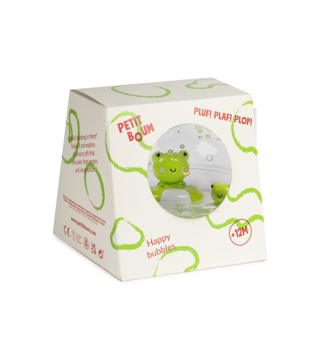 Happy Bubbles Badewannenspielzeug Froggies Frösche - Petit Boum