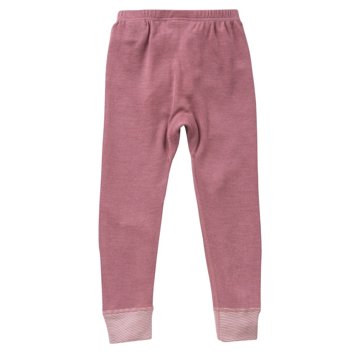Leggings Wolle-Seide rose - 116