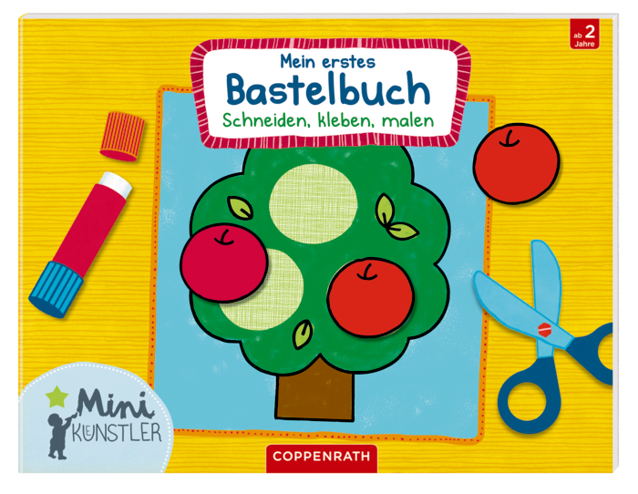 Mini-Künstler: Mein erstes Bastelbuch - Schneiden, kleben...