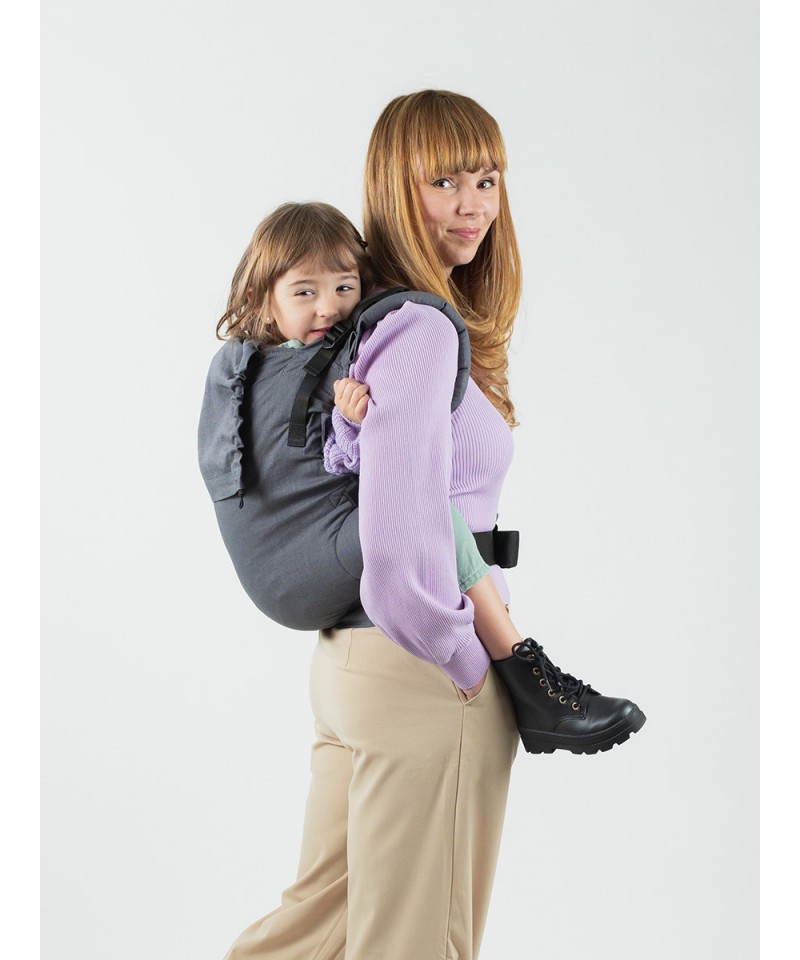 Isara Preschooler Graphite Linen