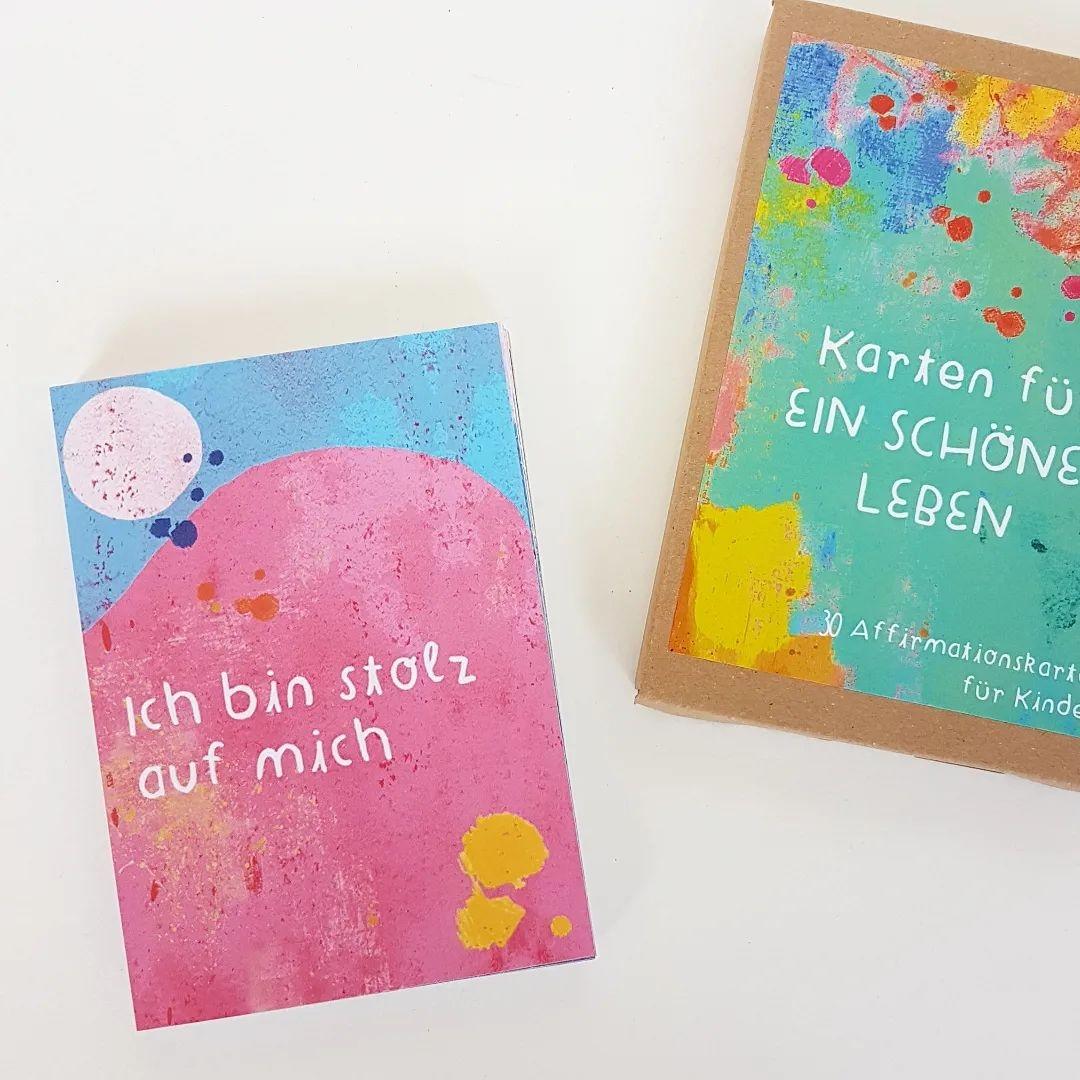 Affirmationskarten für Kinder "Karten für ein schönes Leben - Frau Ottilie