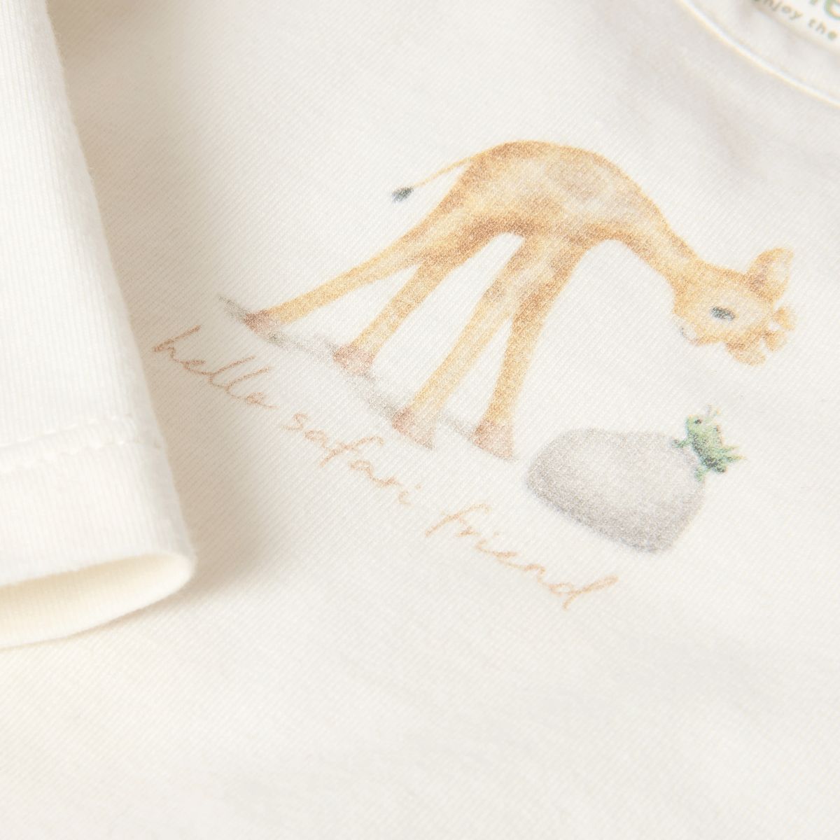 Langarmshirt Safari creme - 56