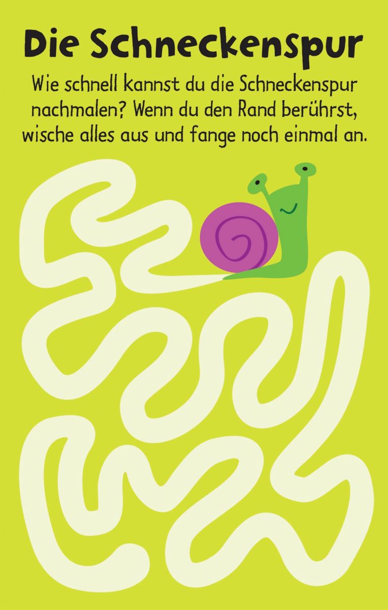 Kunterbunte Mitmachkarten für das Handgepäck 6+