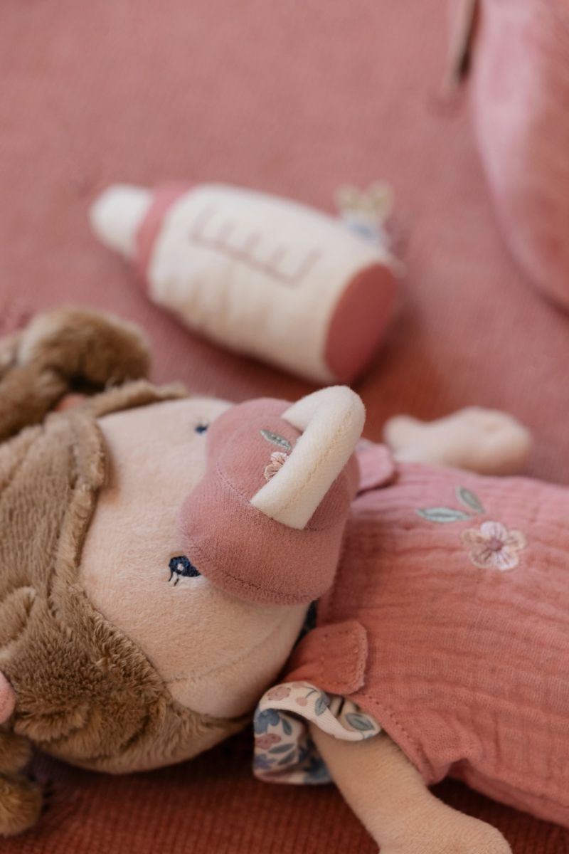 Babypuppe Rosa im Körbchen - Little Dutch