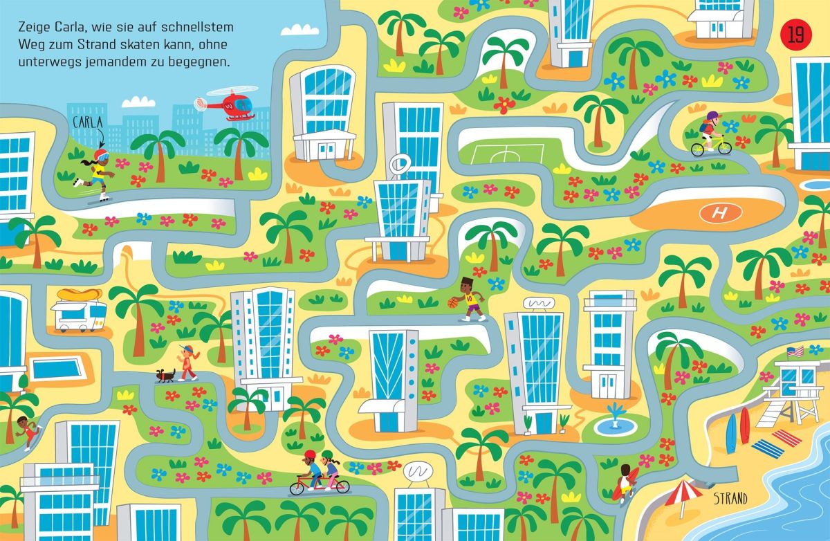Usborne Minis: Rätsel für unterwegs 6+