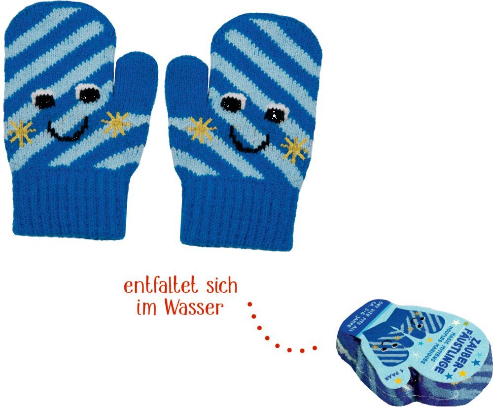 Zauber-Fäustlinge - Fröhliche Weihnachten (verschiedene Designs, 1 Stück)