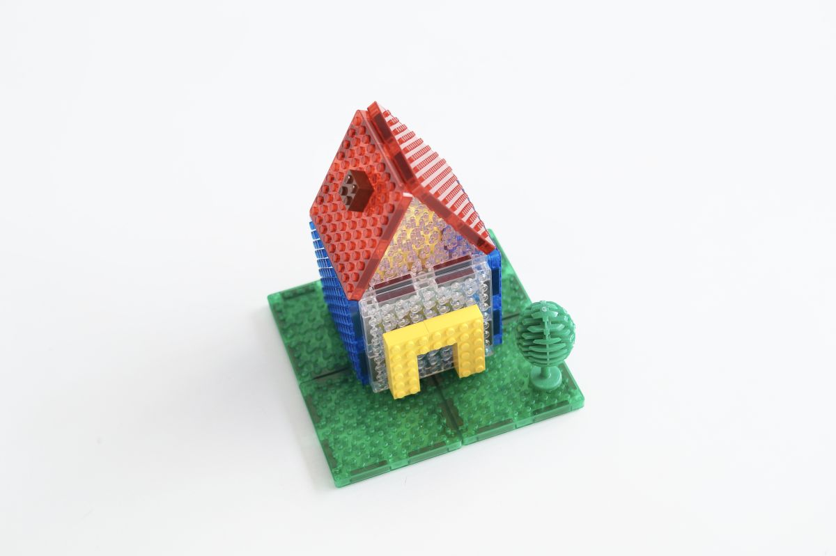 Cleverclixx Brick Tiles Pack Intense Magnetbausteine (16 Teile)