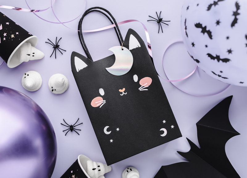 Geschenktüte Katze 18 cm - Party Deco