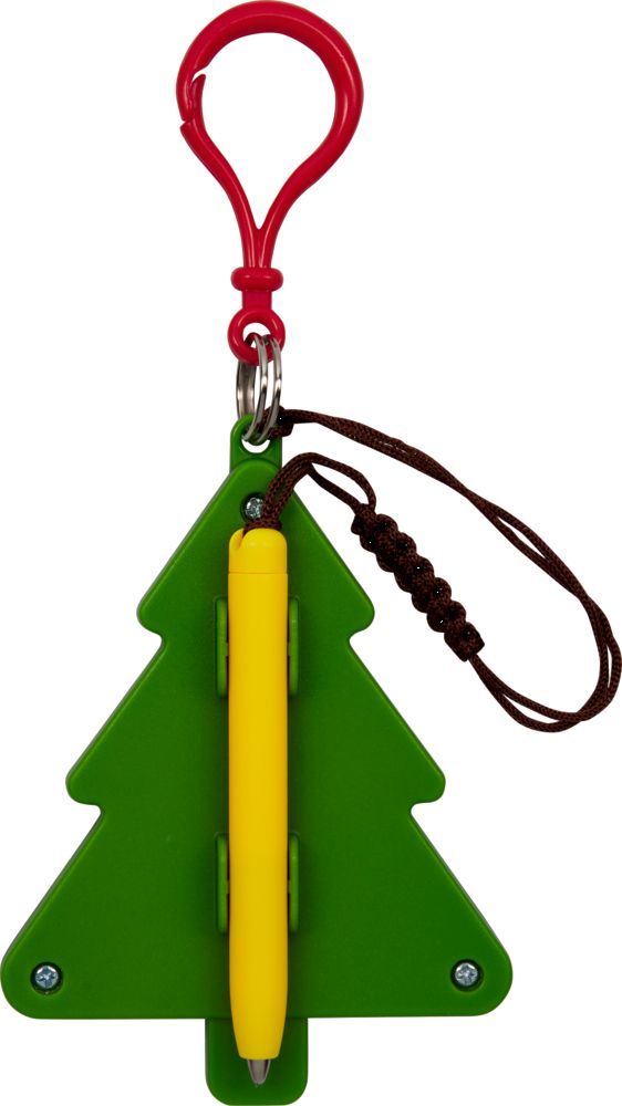 Mini-Magnet-Zeichentafel Tanne - Fröhliche Weihnachten (verschiedene Designs, 1 Stück)