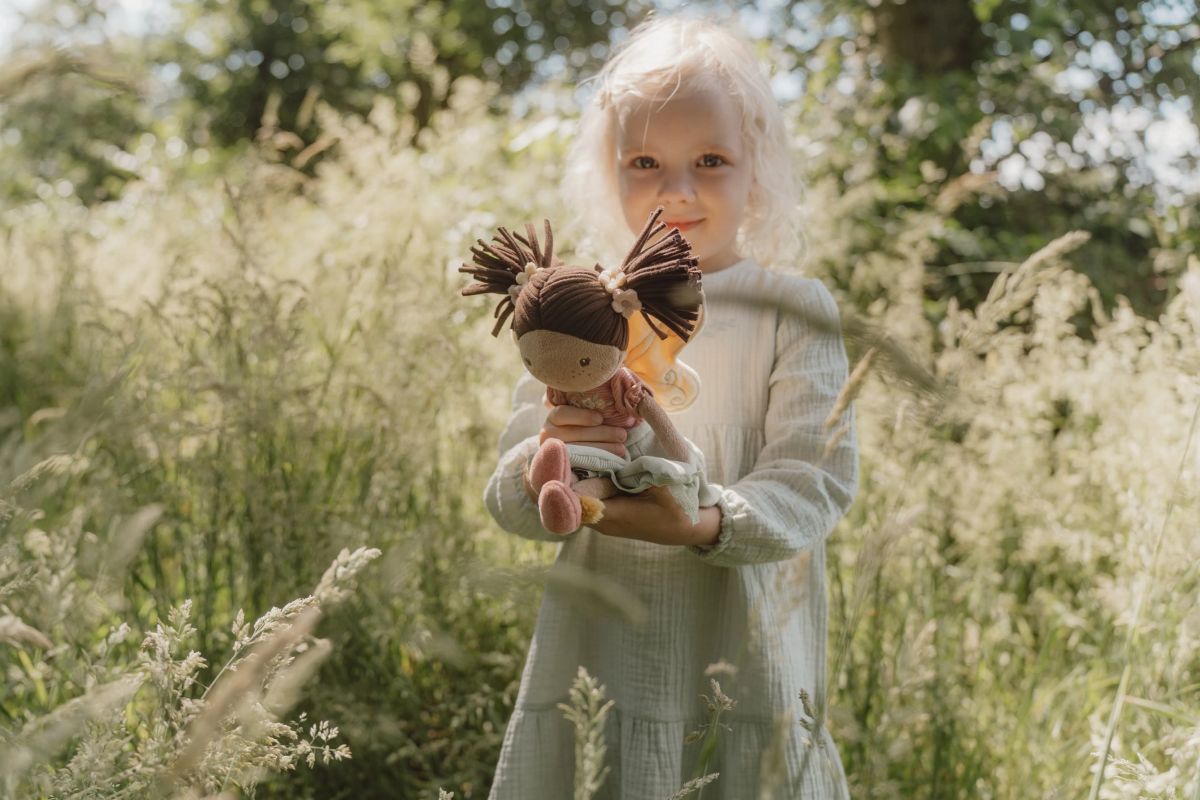 Kuschelpuppe Fee Evi  - Little Dutch