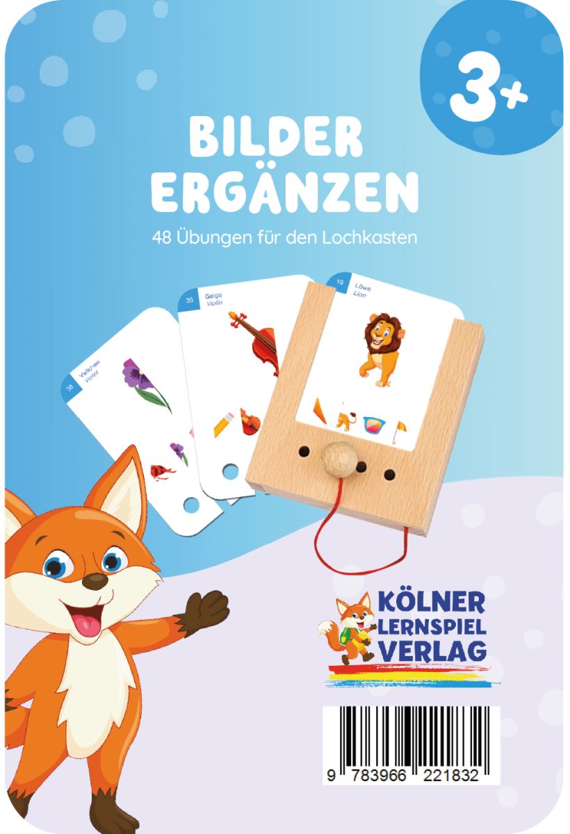 Bilder ergänzen 3+ - Kölner Lernspielverlag