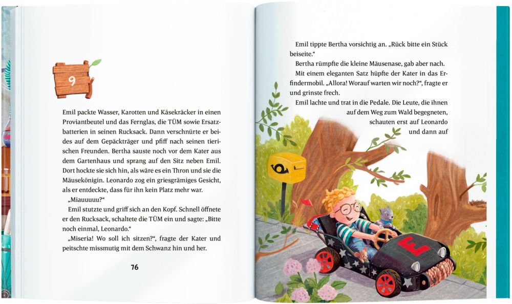 Emil Einstein (Bd.1) Die streng geheime Tier-Quassel-Maschine 5+