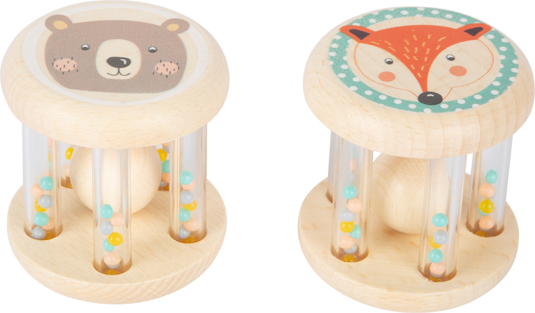 Babyrasseln Tiere Pastell (2er Set) - Small Foot