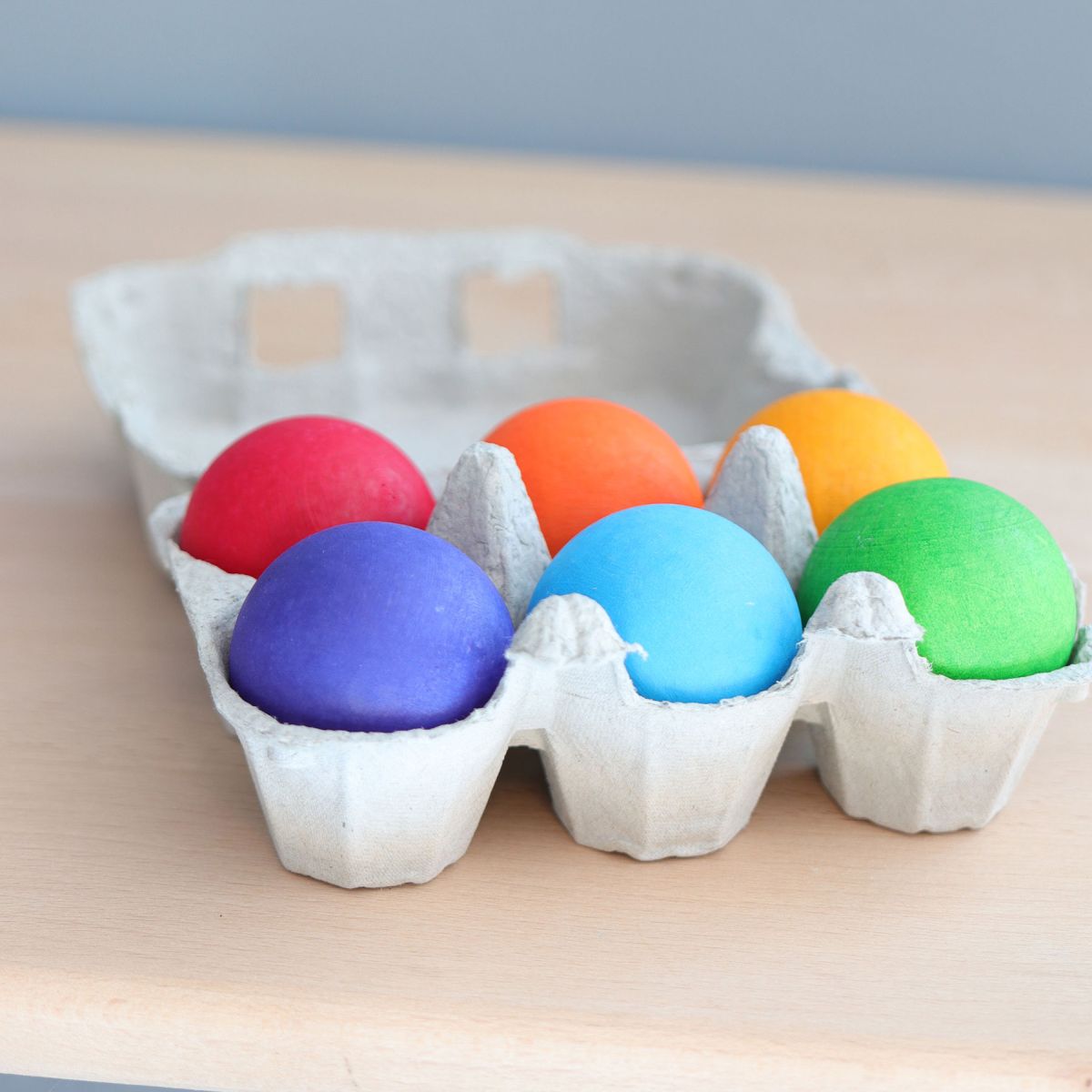 Grimm`s Holzkugeln Regenbogen (6 Stück) 4,5cm 10239