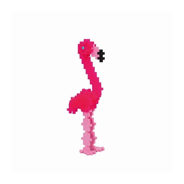 PLUS PLUS Mini-Bausteine Flamingo 100 Stück