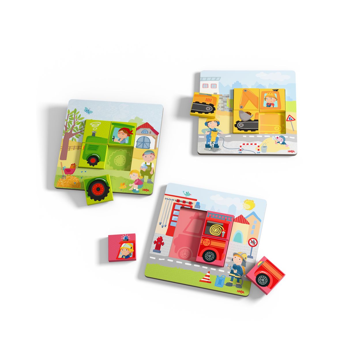 HABA Legespiel Fahrzeuge