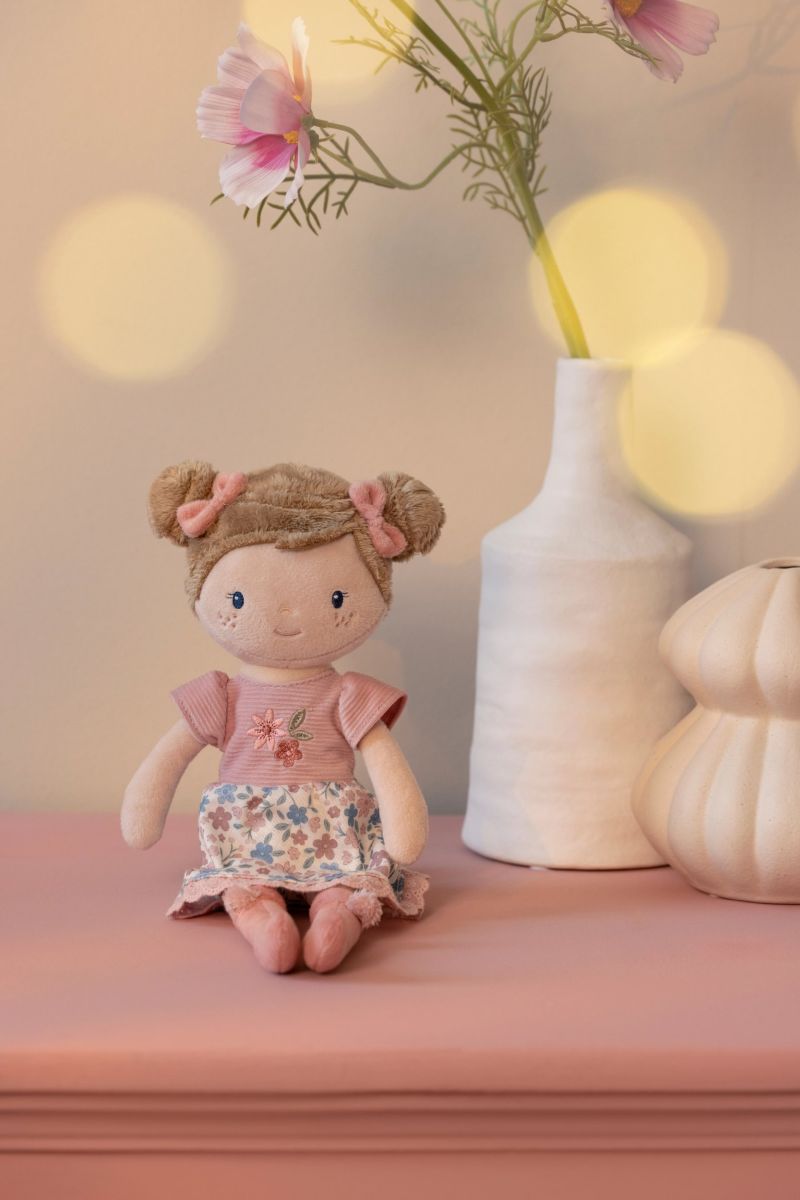 Kuschelpuppe Rosa 35cm - Little Dutch