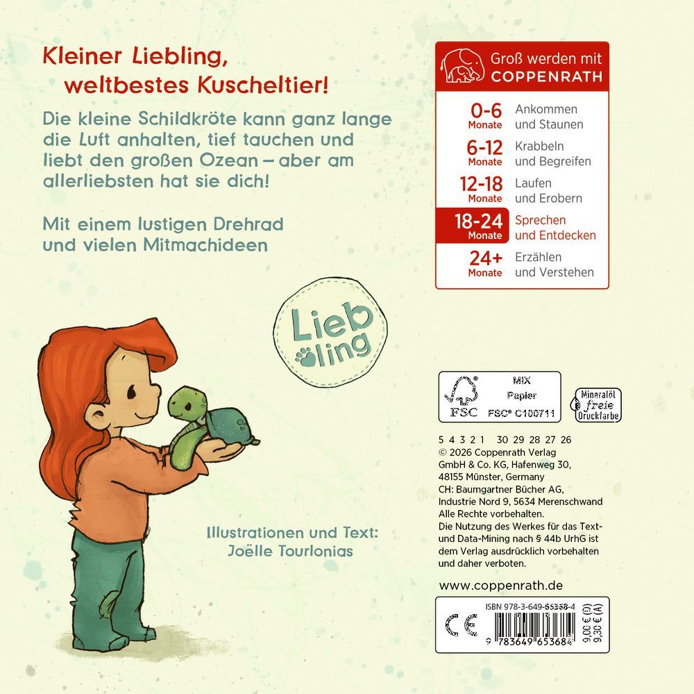 Kleine Schildkröte, erzähl mir von dir (J.Tourlonias)
