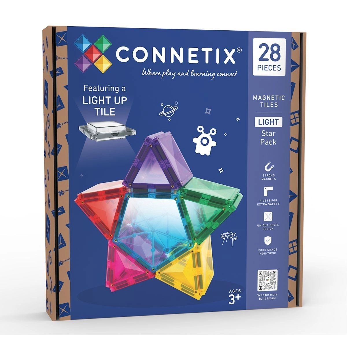 CONNETIX Light Star Pack Magnetbausteine 28-teilig