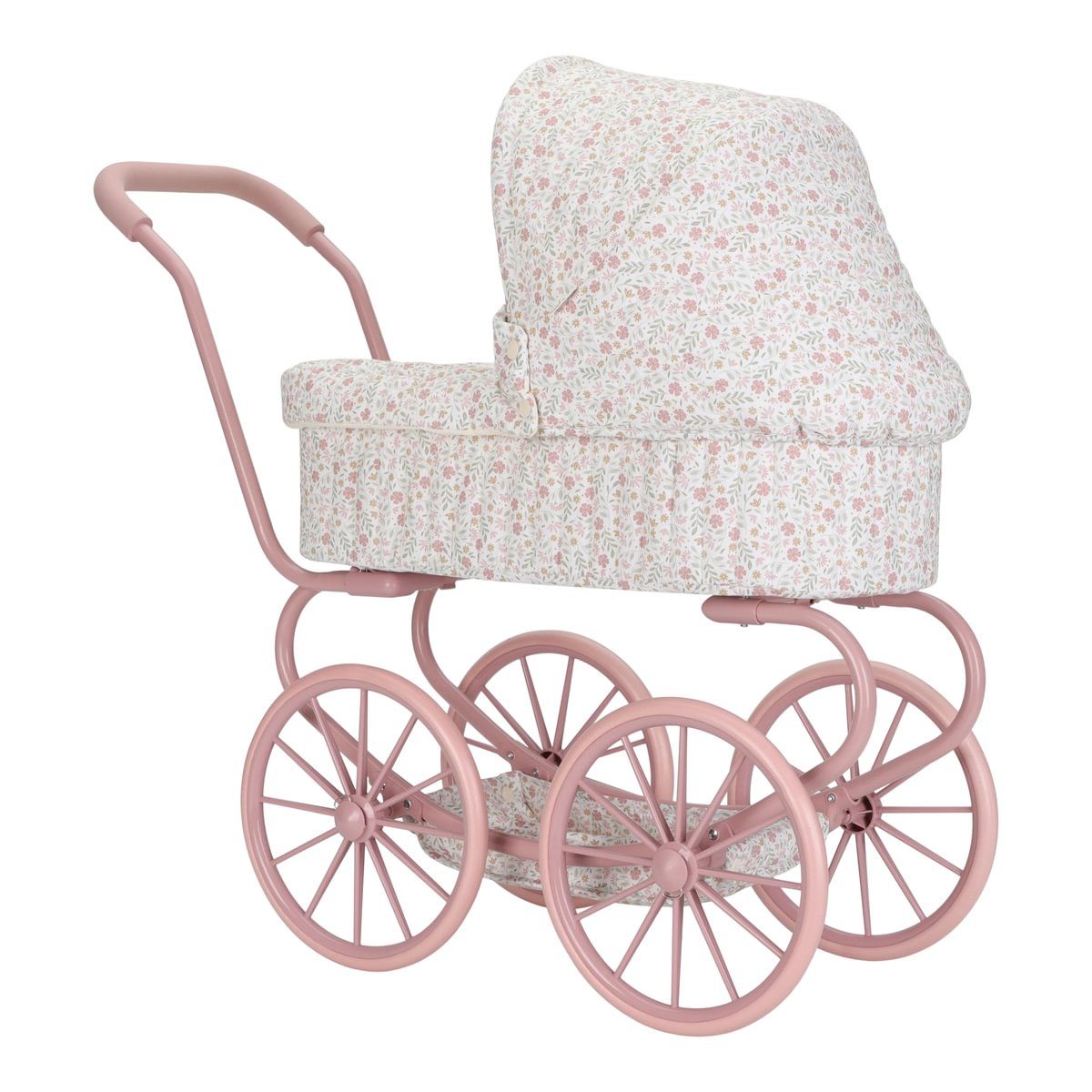 Metall-Puppenwagen Soft Flowers - Little Dutch