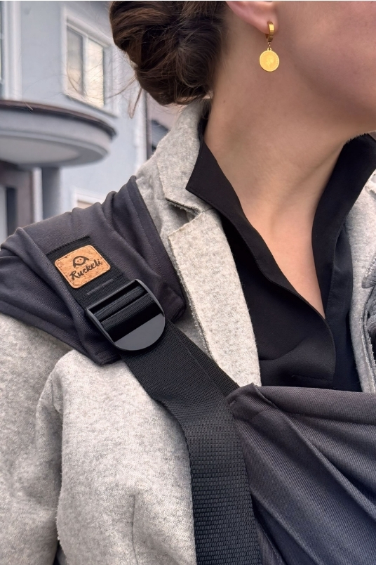 Ruckeli Hip dark grey - Hüfttrage