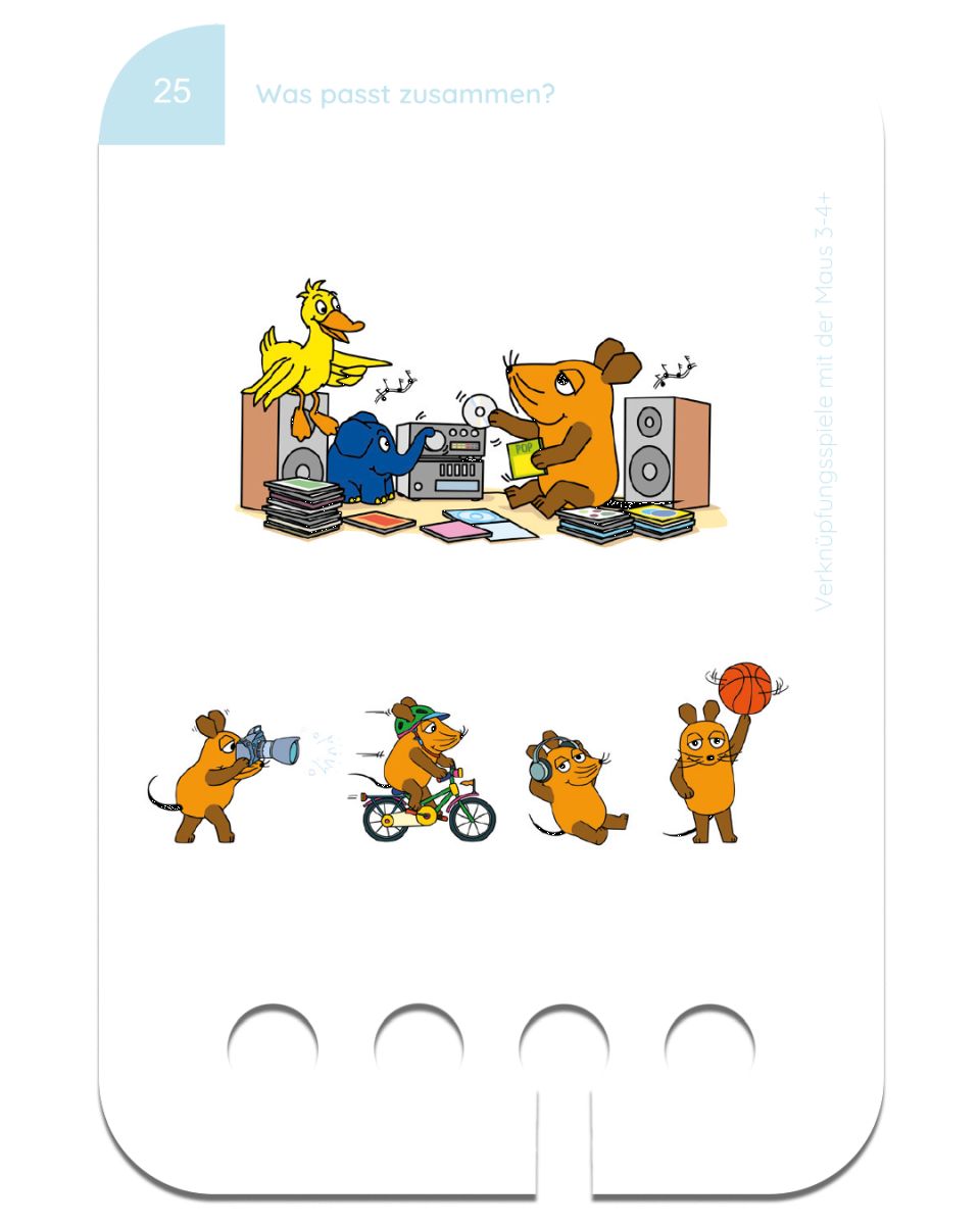 Verknüpfungsspiele mit der Maus 3-4 - Kölner Lernspielverlag