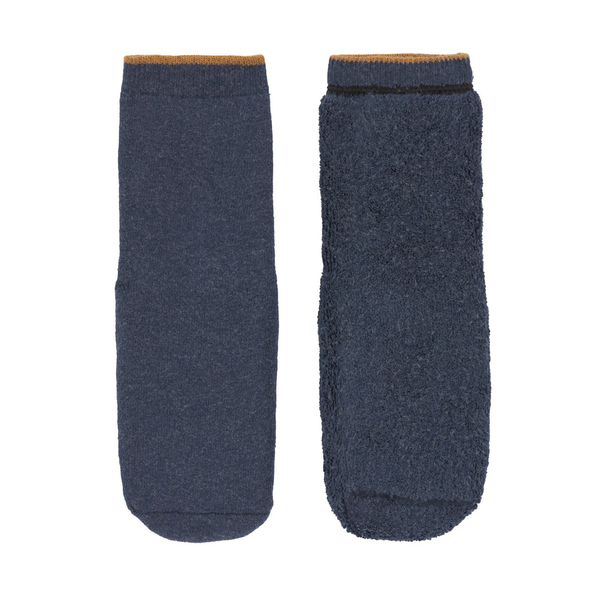 Kinder Antirutsch-Socken blau-grau - Gr. 19-22