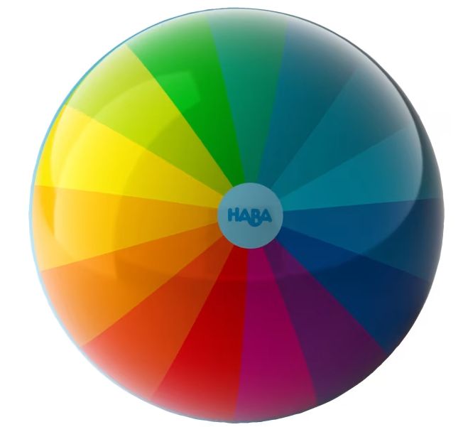 HABA Spielballl Regenbogenfarben 14cm