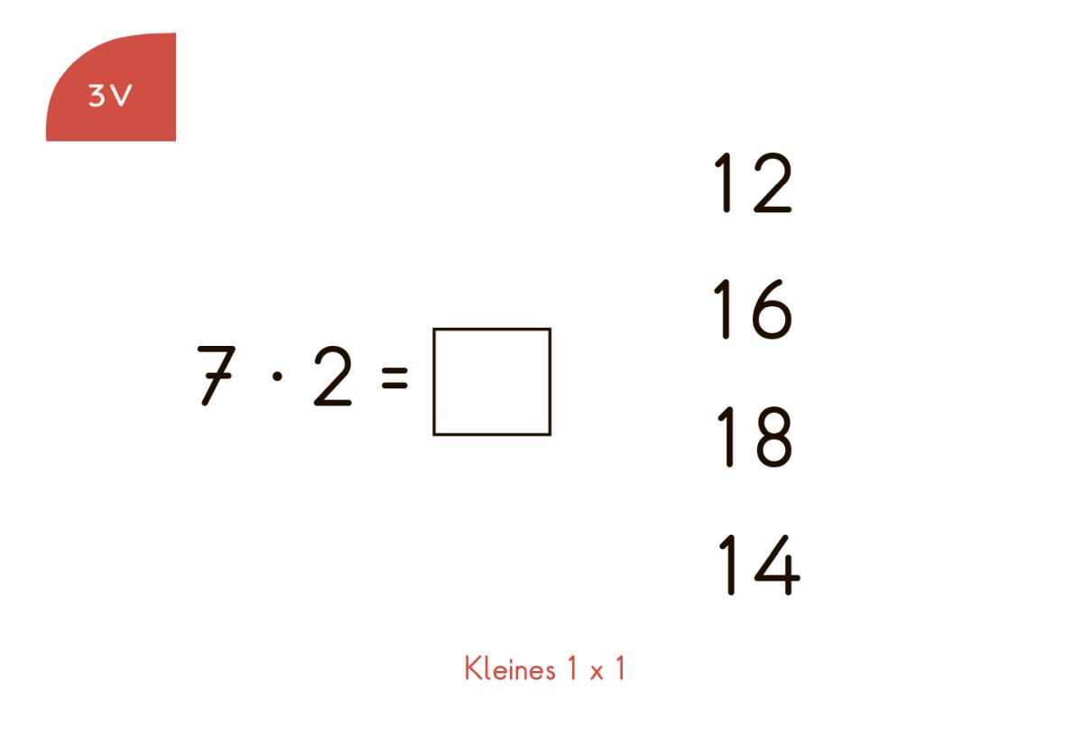 kleines 1x1 (Schule) - Kölner Lernspielverlag