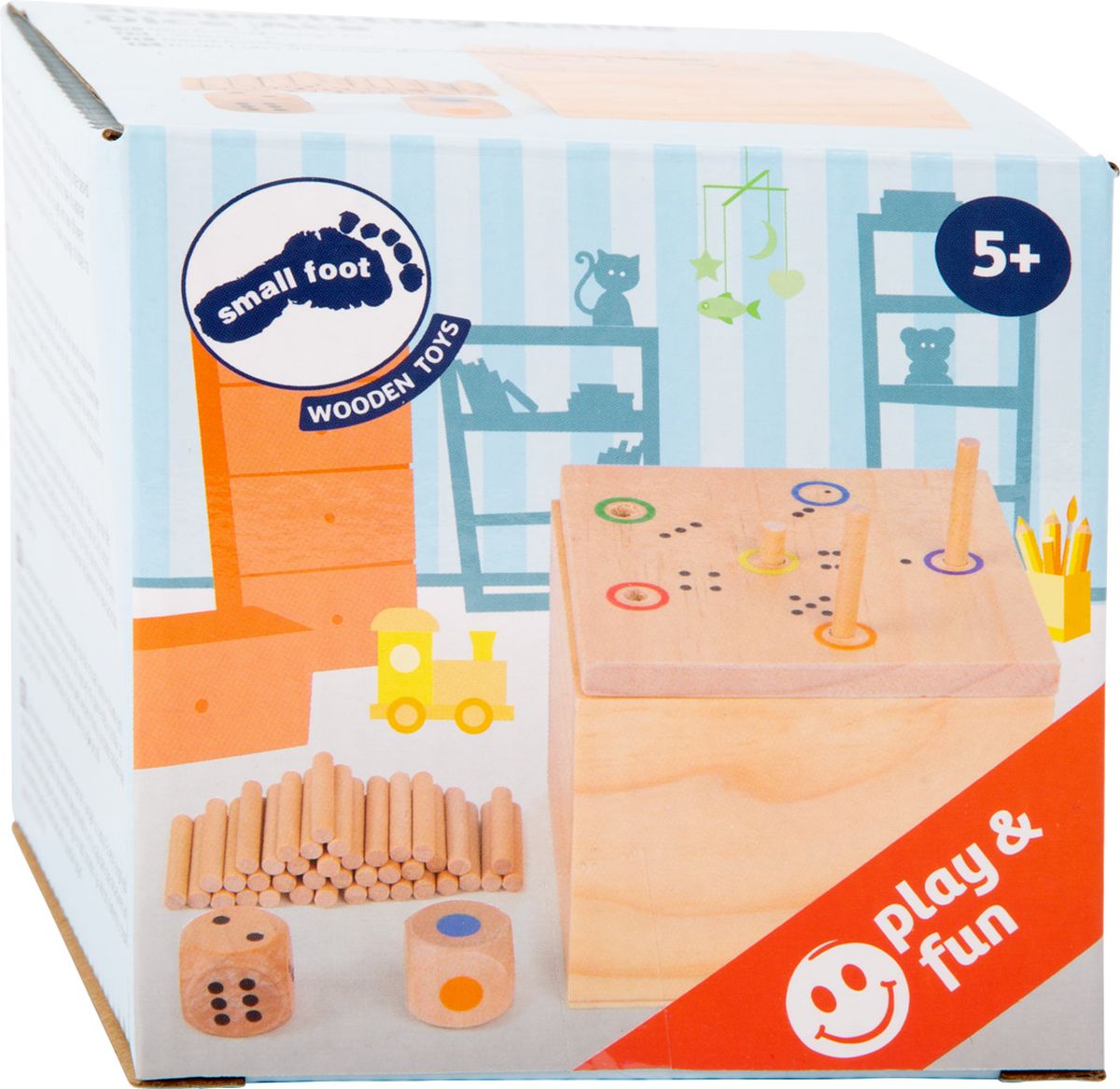 Würfelspiel 6 raus in der Box - Small Foot