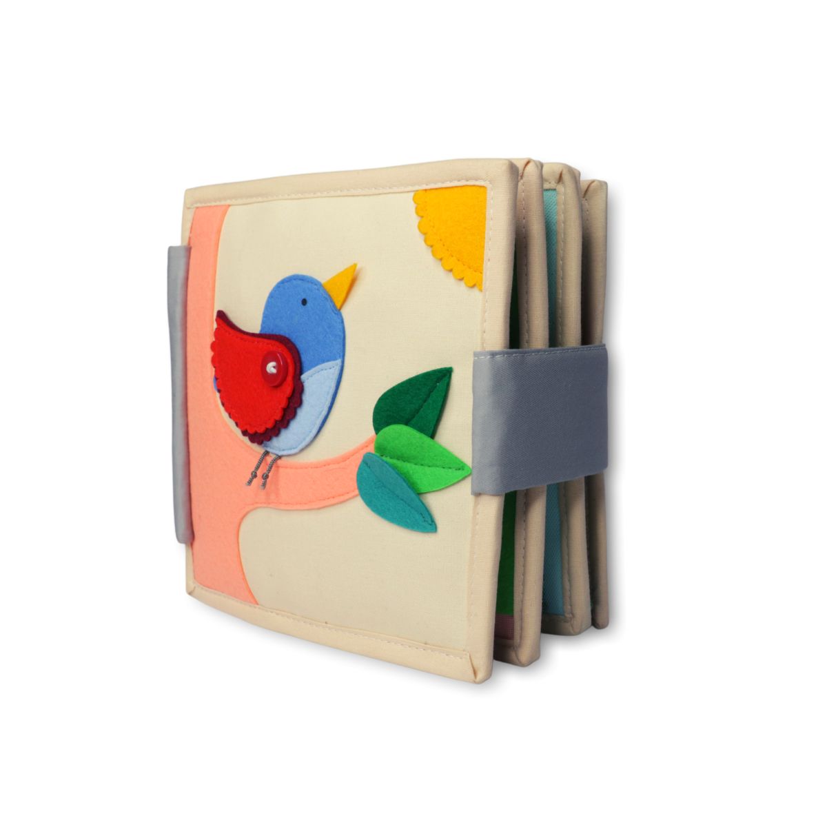 Mini Quiet Book Magischer Vogel (ab 1 Jahr) - Jolly Designs