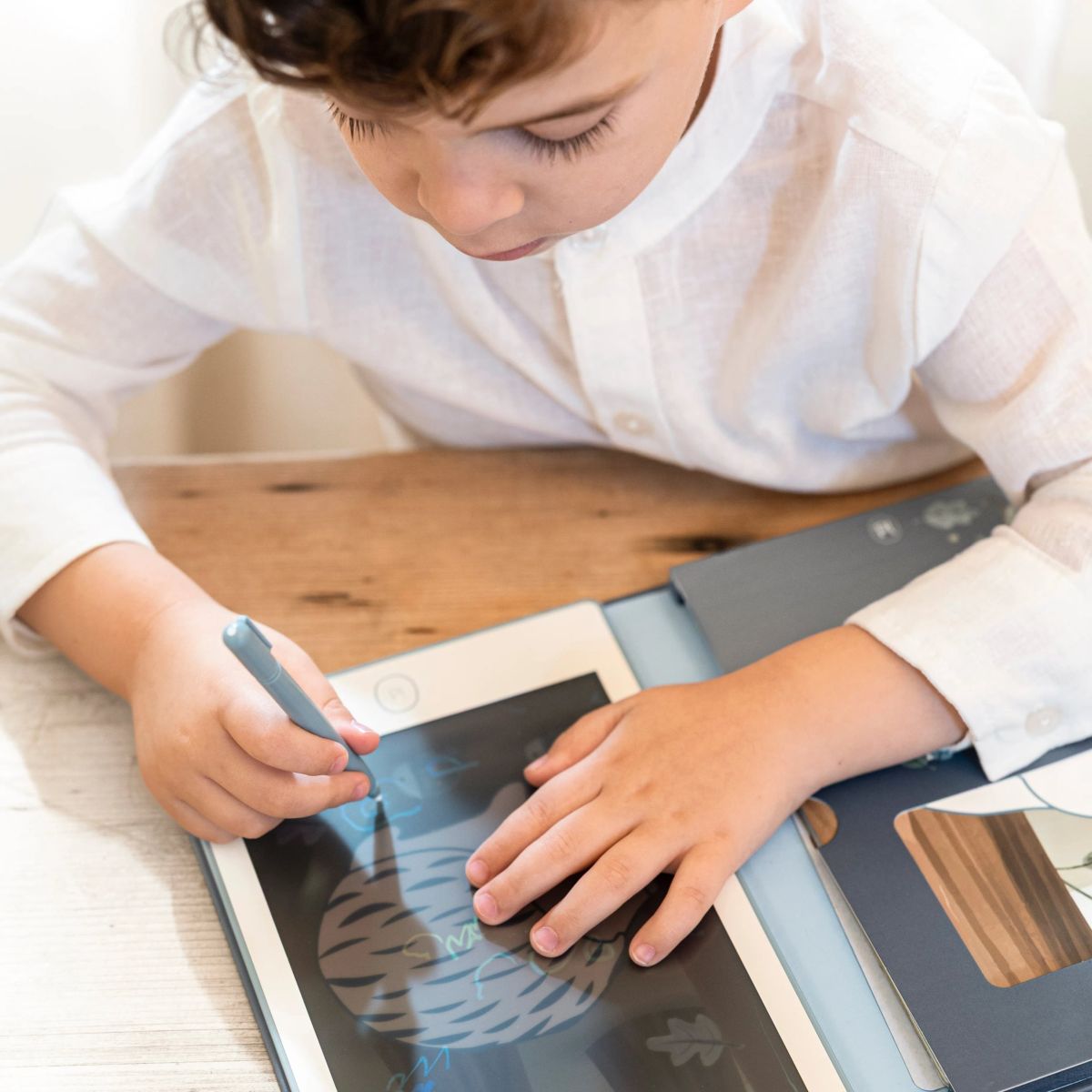Zeichen-Tablet blau  Safari Friends - Little Dutch