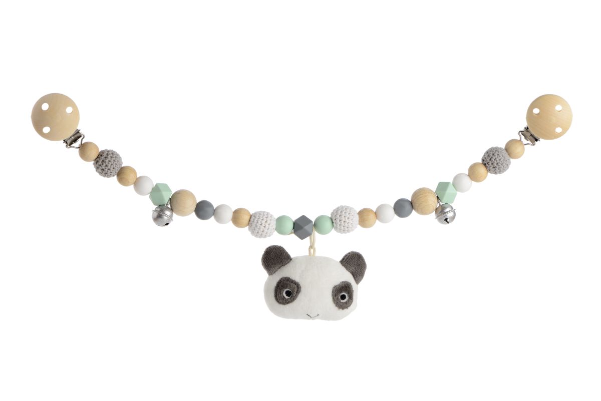 Kinderwagenkette Panda - kikadu