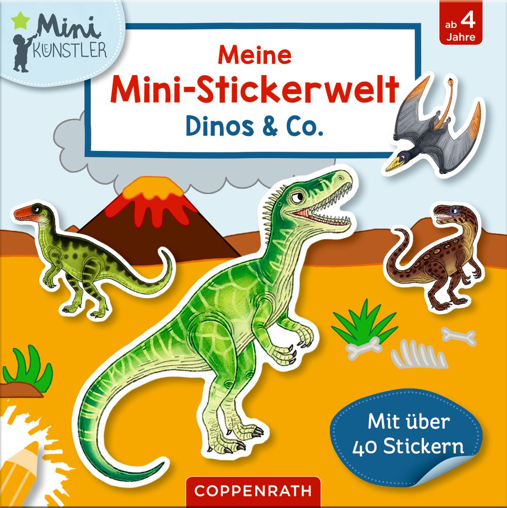 Meine Mini-Stickerwelt - Dinos & Co. (Mini-Künstler)