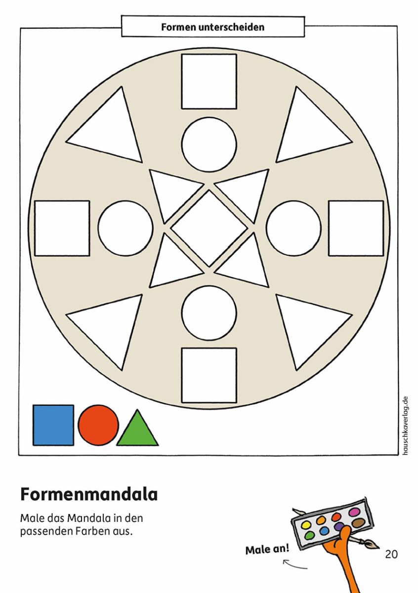 Kindergartenblock - Gemeinsamkeiten & Unterschiede - Hauschka Verlag 4+